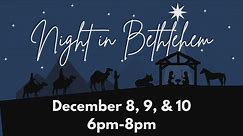 A Night in Bethlehem: tour a live nativity village