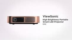 ViewSonic M2W | High Brightness Portable Smart LED Projector