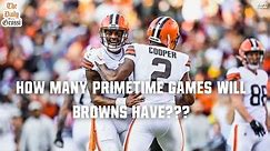 HOW MANY PRIMETIME GAMES WILL BROWNS GET??? - The Daily Grossi