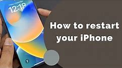 How to Restart iPhone (2 Methods)