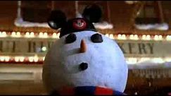 Disneyland Snowman Commercial