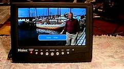 Haier HLT71 7" LCD Color TV