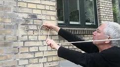 How to install a clothesline tightener. "Retractable" clothesline that does not sag.