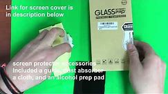 Samsung Galaxy S22 Ultra Glass Screen Pro + Premium Tempered cover install