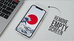 How to Delete Empty Page on iPhone (tutorial)