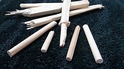 HOW TO MAKE DOWEL PEGS - From Splintered Wood