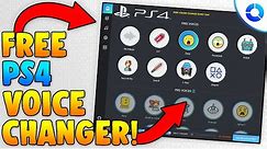 How to Get a Voice Changer on PS4 for FREE in 2024 - Voicemod for PS4!