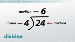 Quotient | Definition & Examples
