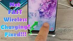 Galaxy S10/S10E/S10 Plus: How to Fast Wireless Charge (Troubleshooting Tips)