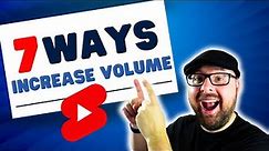 7 WAYS to Increase The Volume Of YouTube Video in Google Chrome