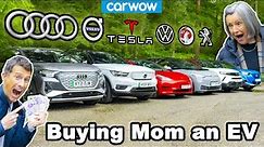 Buying my mom an electric car... But which will she choose?