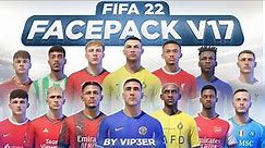 FacePack V17 by ViP3eR For FIFA22 PC | TU17
