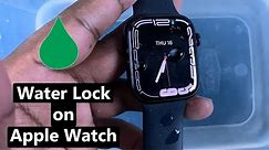 How To Use Water Lock Feature On Apple Watch | How To Eject Water From Apple Watch [7]