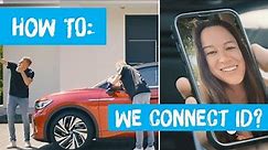 FOUR steps to activate your VW account & the We Connect ID. App