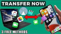 3 Easy Ways to Transfer Files Between iPhone and PC | No Cable