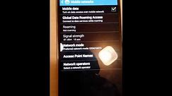 How to set your settings to use your t-mobile sim card in unlocked galaxy note 3/ s4