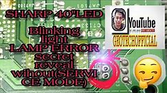 SHARP LED TV BACKLIGHT DRIVER PROBLEM (FIXED)..#geotechofficial#backlightdriver