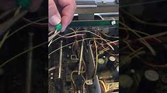 Yamaha CR receiver display and meter window bulb replacement
