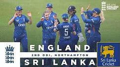Bowlers Excel Before Rain | Highlights - England v Sri Lanka | 2nd Women’s Metro Bank ODI 2023