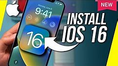 How to Update iPhone to iOS 16