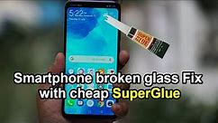 [8] How to fix phone screen with superglue