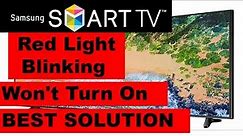 How to fix SAMSUNG TV Won't Turn On But Red Light Is On || SAMSUNG SMART TV Not Working