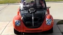 Taking my 383 V8 Bug for a spin - V8 VW Volkswagen Beetle Project