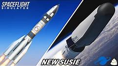Ariane 6 Rocket Launch New Manned Spacecraft To Space in Spaceflight Simulator