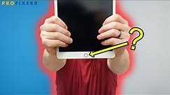 How to Transfer an iPad Home Button From Broken Screen to Replacement Screen! - Factory Fresh!