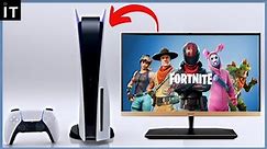 How to connect ps5 to any PC Monitor (No Adapters)
