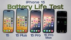 iPhone 15 (All Models): Battery Life & Heat Test After Update!