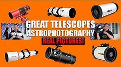 Best Telescopes for Astrophotography in 2022 - with REAL Pictures!