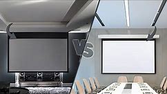 Grey vs White Projection Screen Comparison - Which is Right for You?