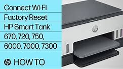 Unable to Connect Wi-Fi | Printer Not Found | HP Smart Tank 670 720 750 6000 7000 7300 | HP Support