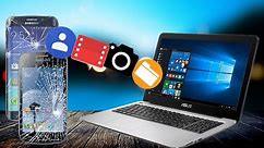 How To Access Your Broken Phone Screen On Your PC | Access all Your Files On Your Computer