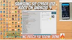 Samsung S8 G950f U12 Root On Android 9 || instal TWRP + Imei Repair Fix NG Status Octoplus Box 100%