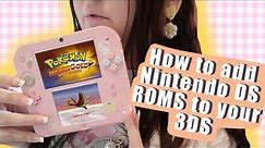 How to Play DS Roms on Your Nintendo 3DS