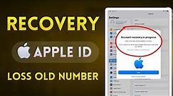 How To Recovery Your Apple Id -Apple [ IFORGOT.APPLE.COM ]