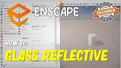 Enscape How To Glass Reflective