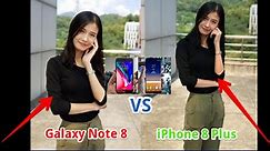 Galaxy Note 8 vs Iphone 8 Plus Camera Comparison