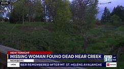Missing Newberg woman found dead near Chehalem Creek