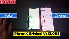 iPhone X - iPhone X Original VS iPhone X Clone/Fake