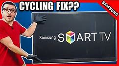 Samsung TV Cycling on and off REPAIR PN59D7000
