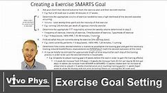 Exercise Goal Setting