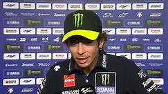 Rossi's reaction after terrifying #AustrianGP crash