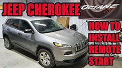 JEEP CHEROKEE - HOW TO INSTALL A REMOTE START WITH KEY START