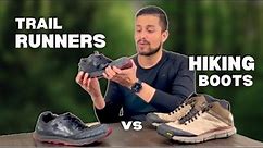 Which is better? Which should YOU buy? - Trail Runners vs Hiking Boots