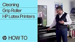 Cleaning Grip Roller | HP Latex Printers | HP
