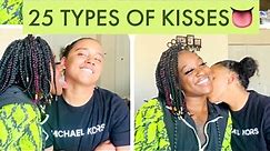 25 TYPE OF KISSES 👅💦🥰