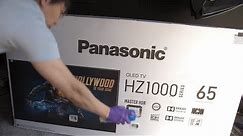 Panasonic HZ1000 OLED TV Unboxing + Picture Settings